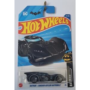 Hot Wheels 2025 Batman: Arkham Asylum Batmobile Black 54/250 Batman Series 2/5